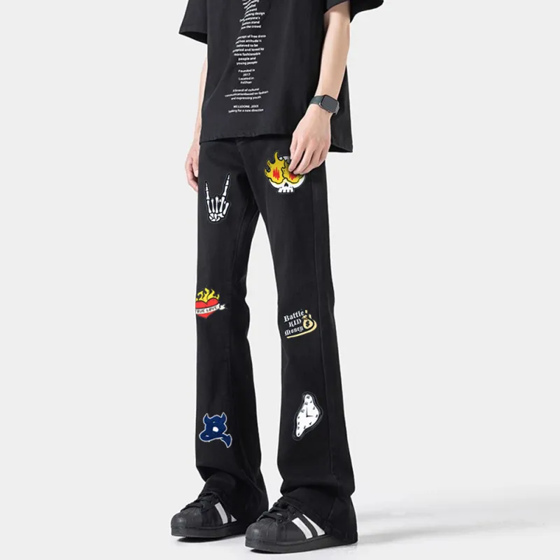 SUNSETMONENT Jeans Unisex-2