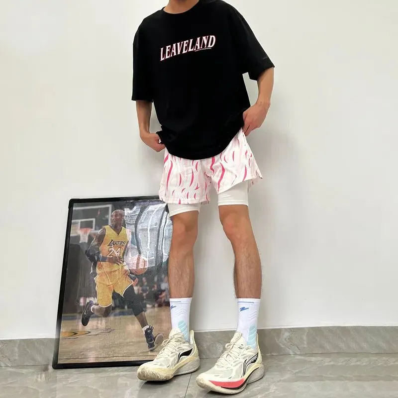 SUNSETMONENT Basketball Shorts Unisex-7