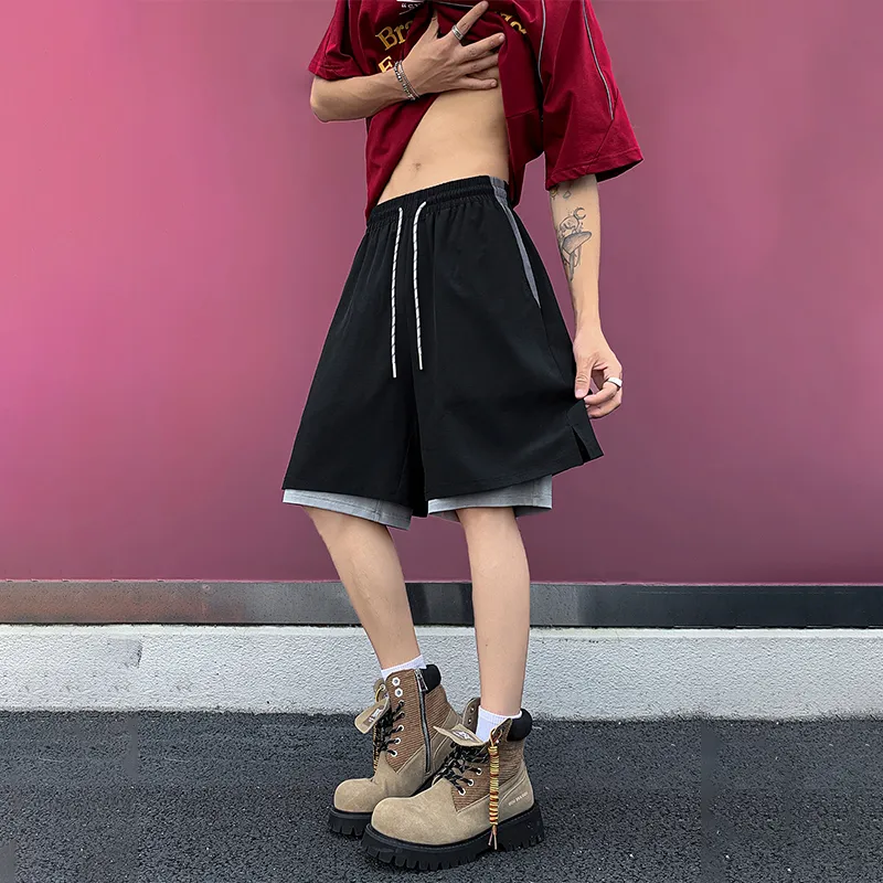SUNSETMONENT Casual Shorts Unisex-3