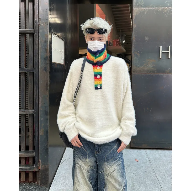 SUNSETMONENT Sweater Knitwear Unisex-4