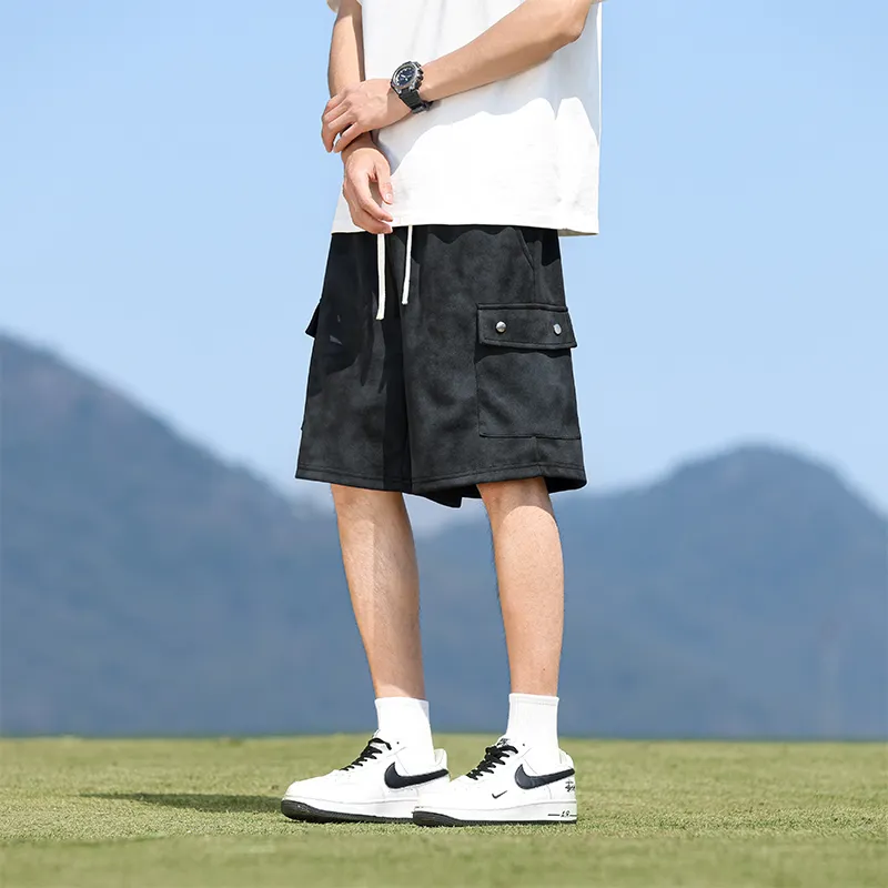SUNSETMONENT Casual Shorts Unisex-3