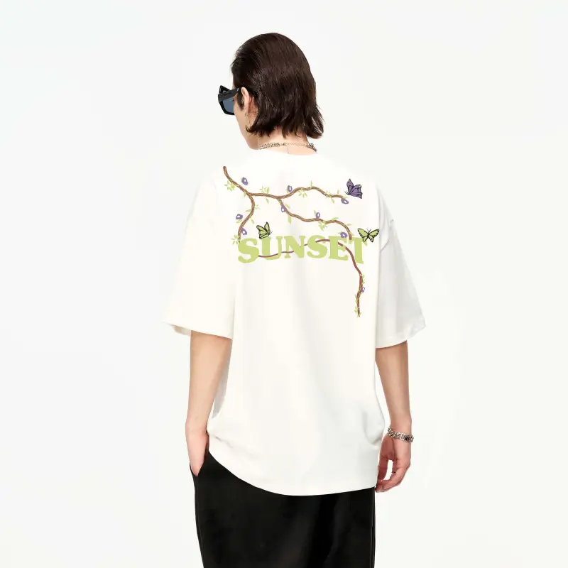 SUNSETMONENT Short Sleeved T Shirts Unisex-6