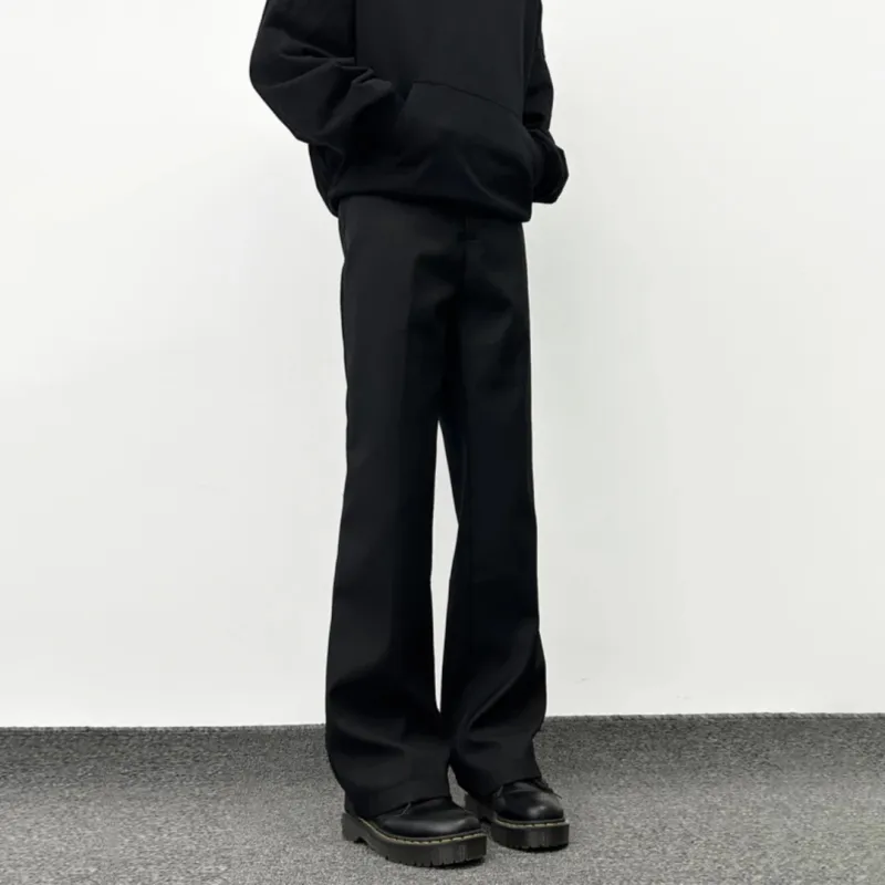SUNSETMONENT Casual Pants Unisex Black-4