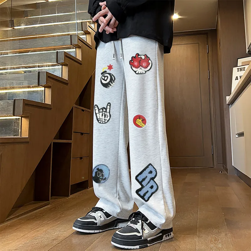 SUNSETMONENT Knitted Sweatpants Unisex-8