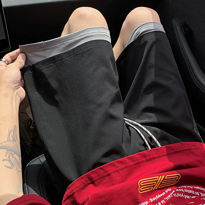 SUNSETMONENT Casual Shorts Unisex-5
