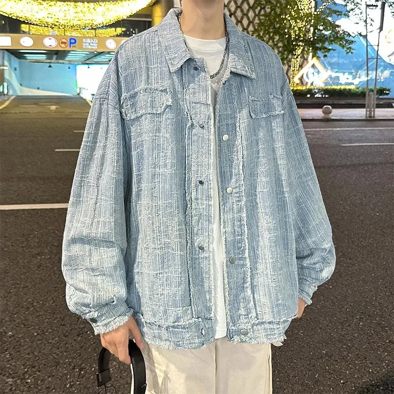 SUNSETMONENT Jackets & Coats Unisex Blue-4