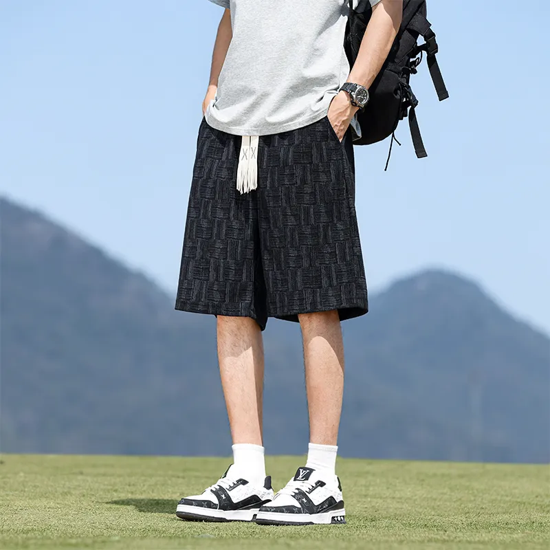 SUNSETMONENT Casual Shorts Unisex-3