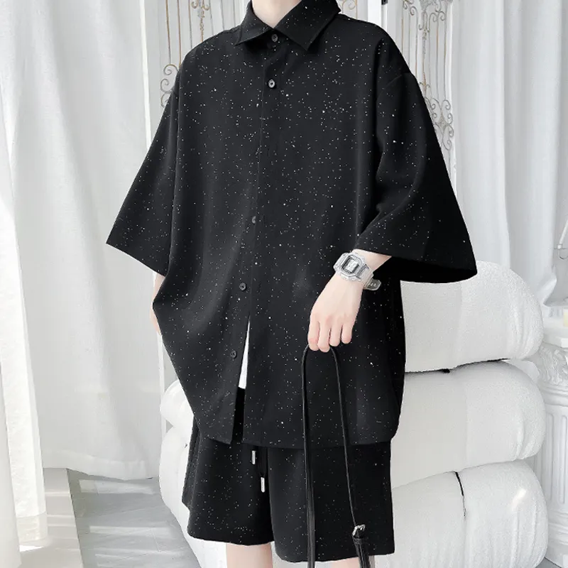 SUNSETMONENT Shirt Unisex Black-6