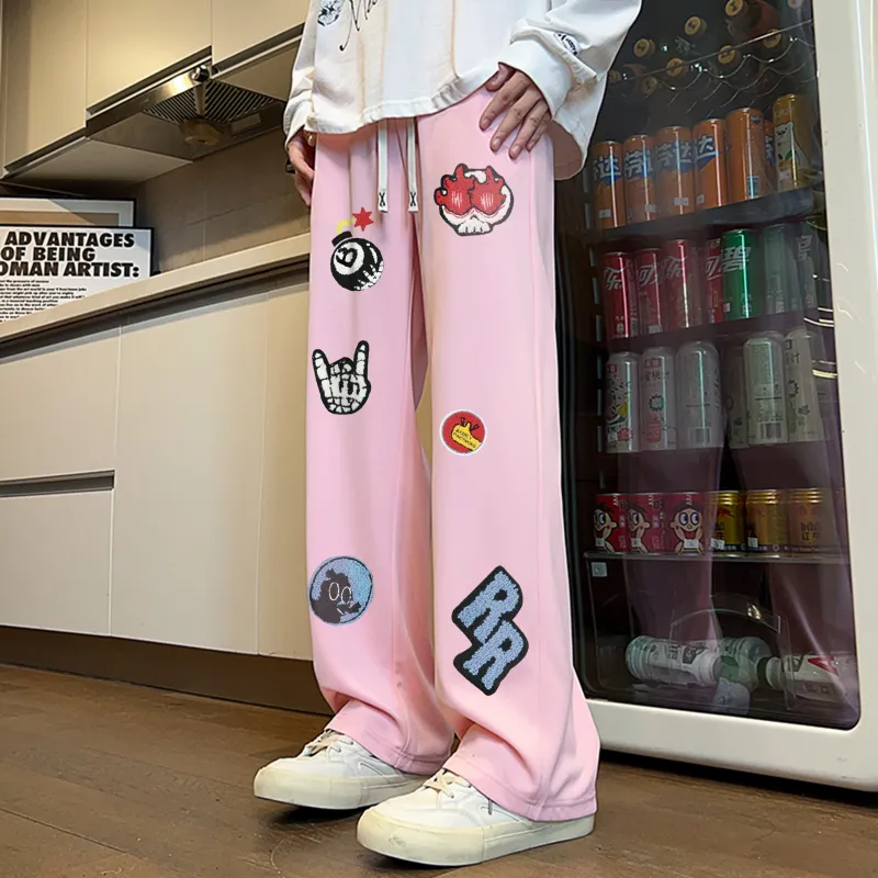 SUNSETMONENT Knitted Sweatpants Unisex-17