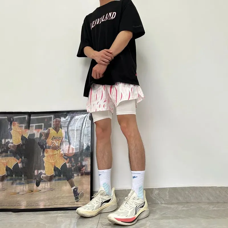 SUNSETMONENT Basketball Shorts Unisex-9