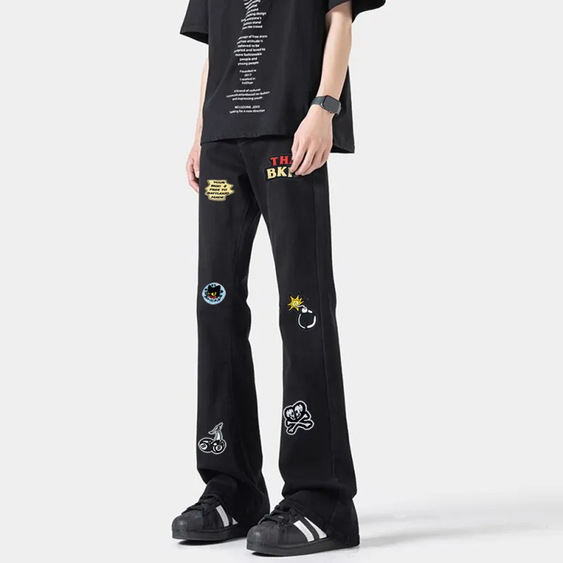 SUNSETMONENT Jeans Unisex-3