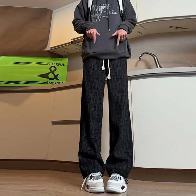 SUNSETMONENT Knitted Sweatpants Unisex-3