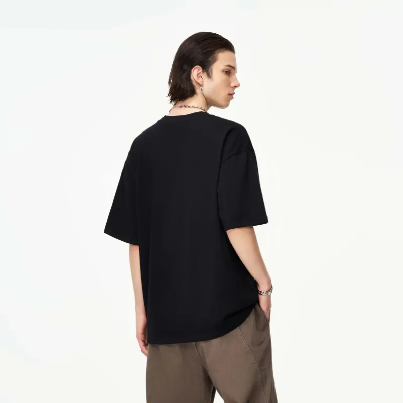 WELTER EXPERIMENT Classic Minimalist Style T Shirt Unisex-5