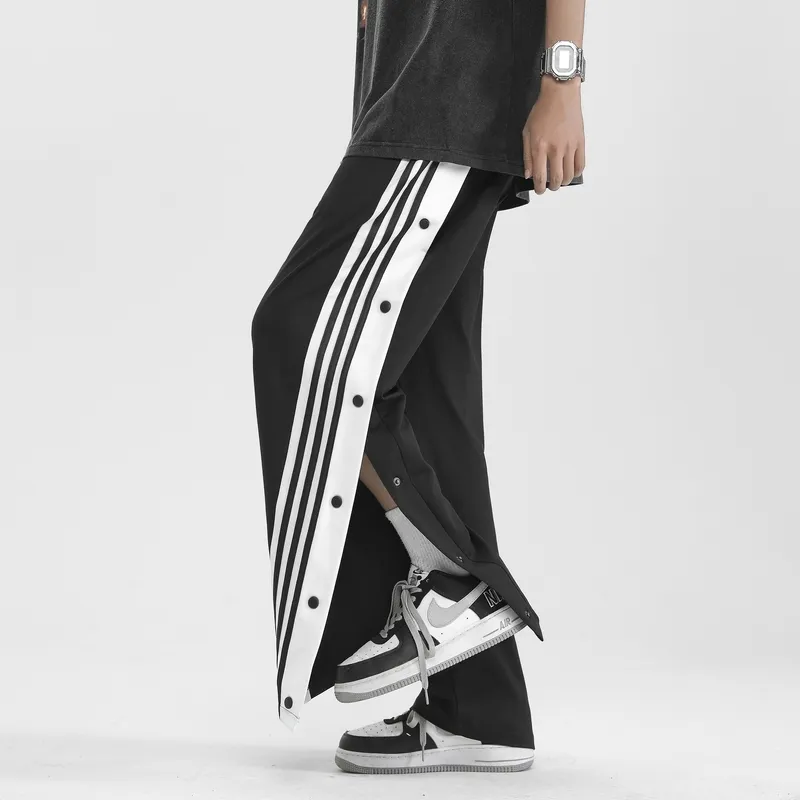 SUNSETMONENT Casual Pants Unisex Black-2