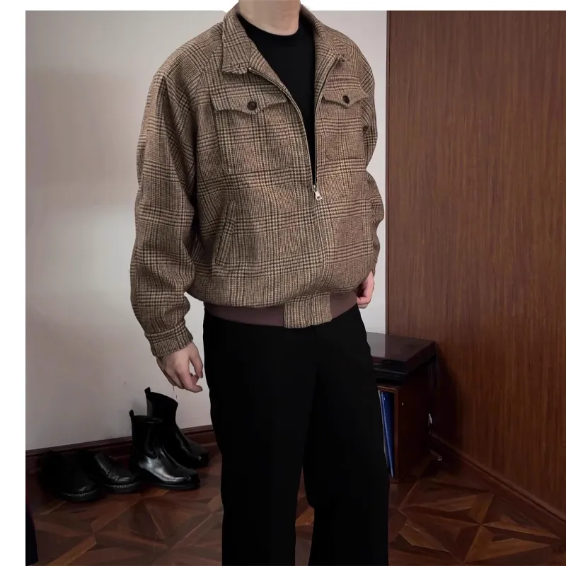SUNSETMONENT Jackets Coats Unisex Brown-7