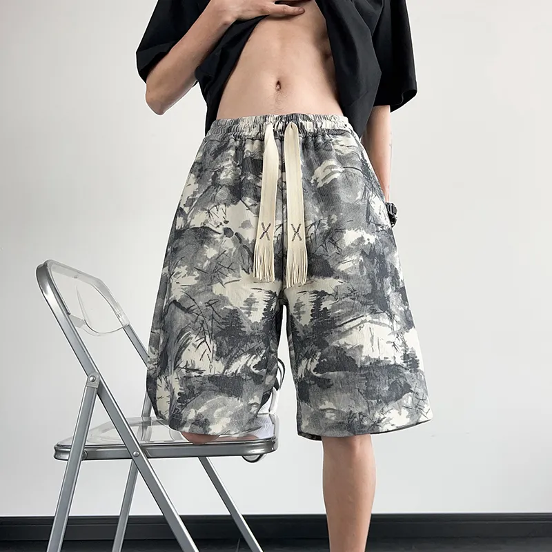 SUNSETMONENT Casual Shorts Unisex-10