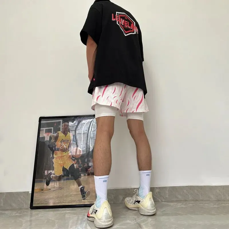 SUNSETMONENT Basketball Shorts Unisex-8