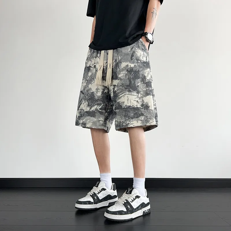 SUNSETMONENT Casual Shorts Unisex-8