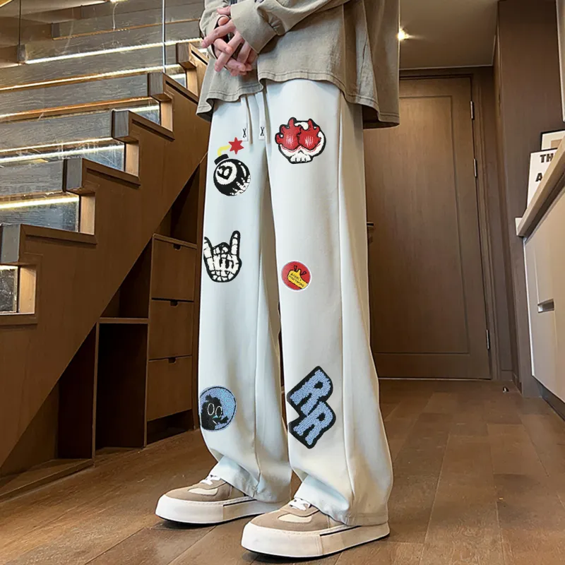 SUNSETMONENT Knitted Sweatpants Unisex-7