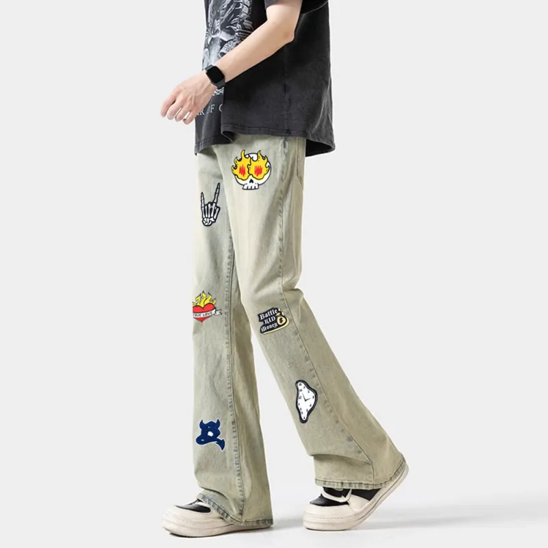 SUNSETMONENT Jeans Unisex-13