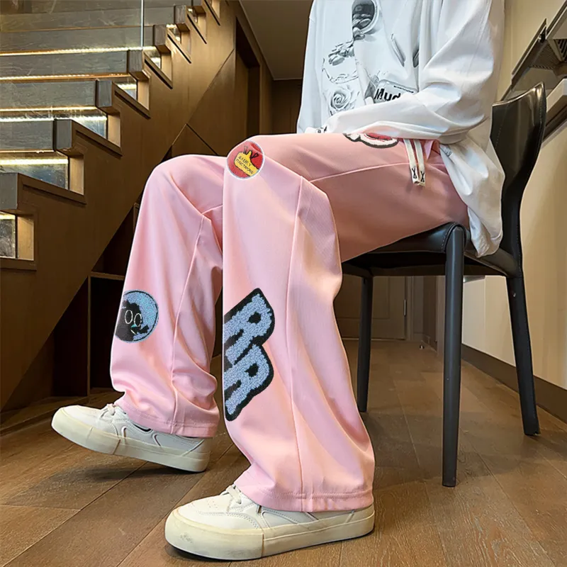 SUNSETMONENT Knitted Sweatpants Unisex-19