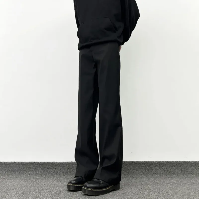 SUNSETMONENT Casual Pants Unisex Black-3
