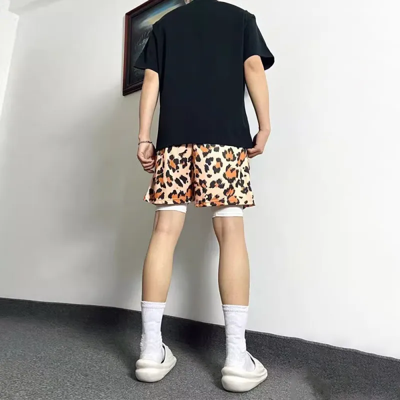 PAINT STAIN Casual Shorts Unisex-15