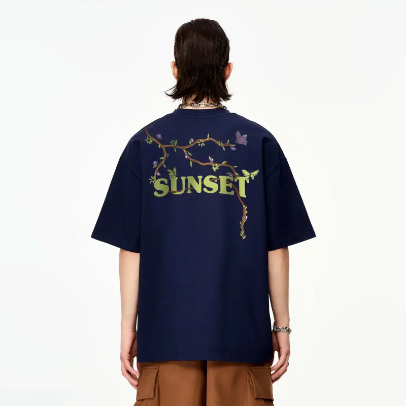 SUNSETMONENT Short Sleeved T Shirts Unisex-14