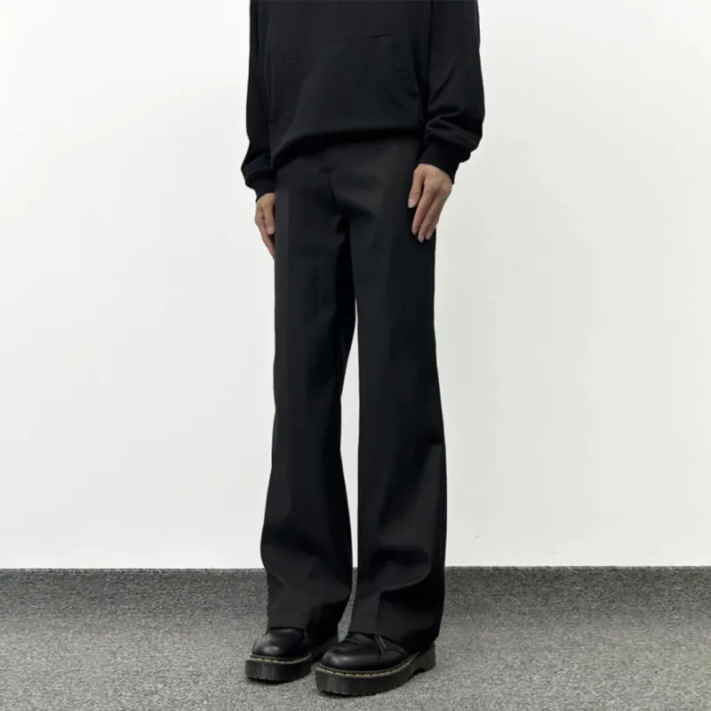 SUNSETMONENT Casual Pants Unisex Black-1