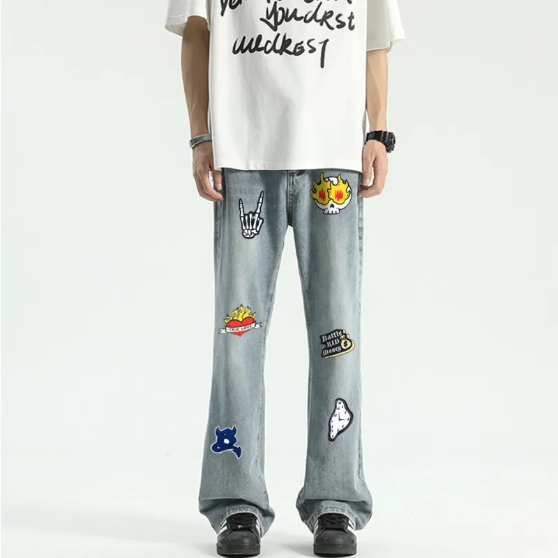 SUNSETMONENT Jeans Unisex-23