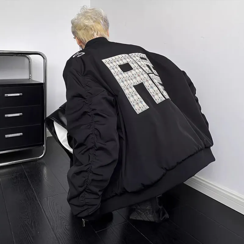 SUNSETMONENT Jacket Unisex Navy Blue-4