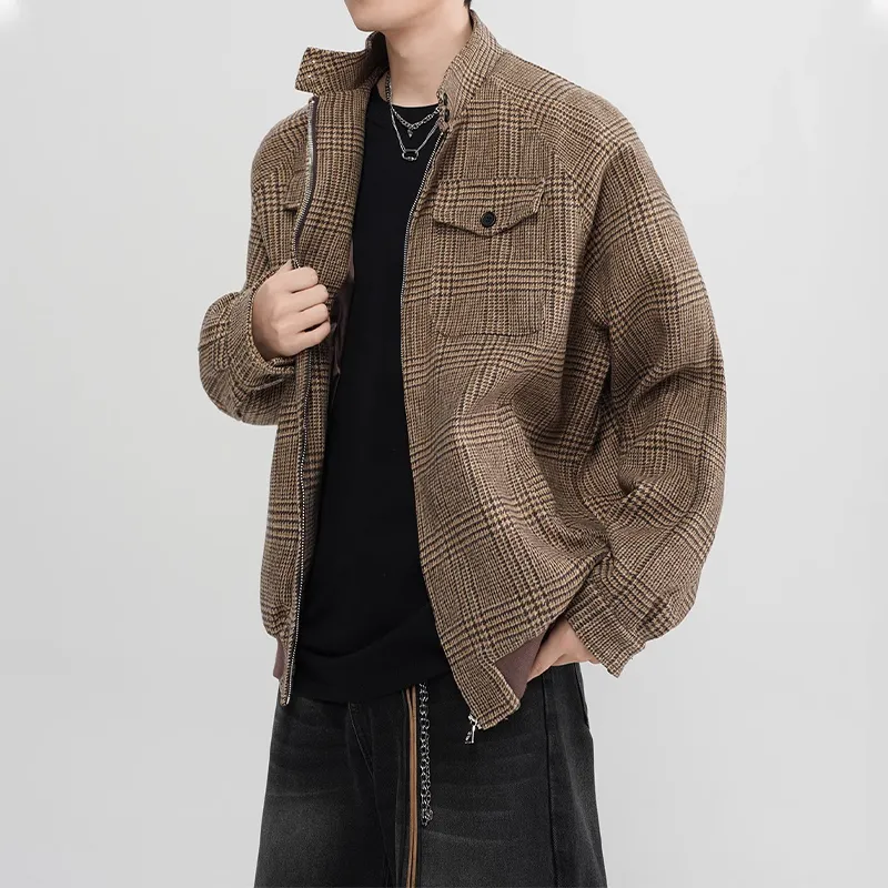 SUNSETMONENT Jackets Coats Unisex Brown-3