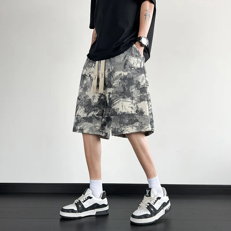 SUNSETMONENT Casual Shorts Unisex-9