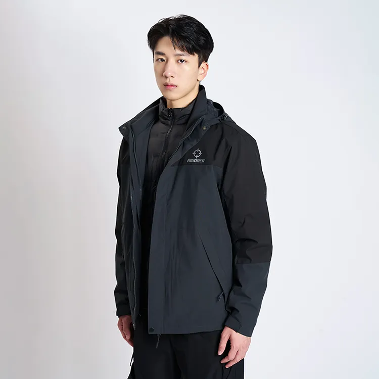 RIGORER Windbreaker Water Repellent Coat Top Unisex-9