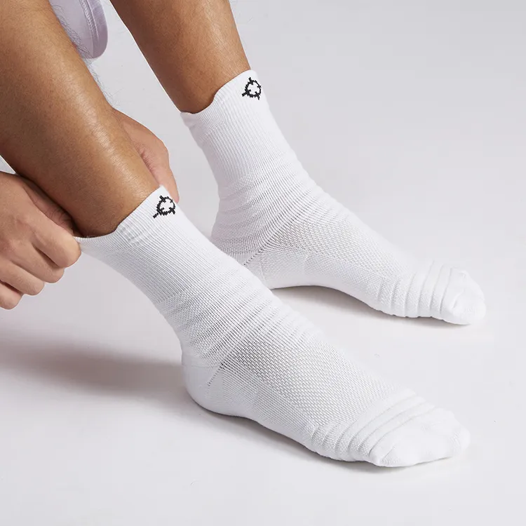 RIGORER Mid Calf Socks Unisex Solid Color-1