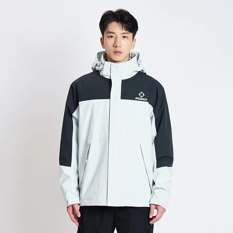 RIGORER Windbreaker Water Repellent Coat Top Unisex-13