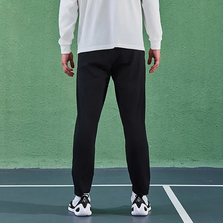 RIGORER Casual Pants Unisex Pure Black-7