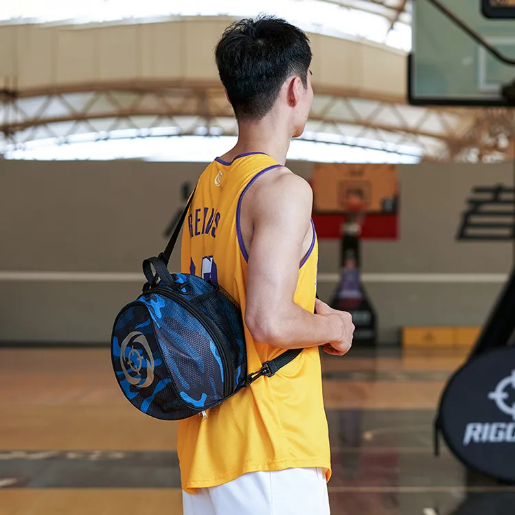 RIGORER Rubber Basketball Gray White Size 7 Training Unisex-22