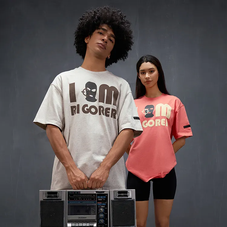 RIGORER x AOSITING·LIFUSI Sports Basketball Outdoor American Vintage T Shirt Unisex-3