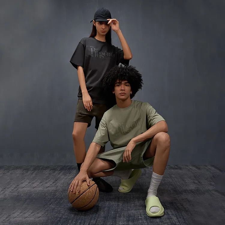 RIGORER x AOSITING·LIFUSI Basketball Casual Breathable T Shirt Unisex-16