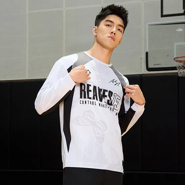 RIGORER x AOSITING·LIFUSI Crew Neck Color Block Loose Fit Soft Comfortable T Shirt Unisex-3