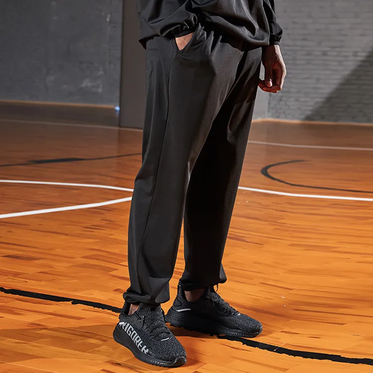 RIGORER Sports Pants Unisex Black-4