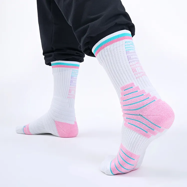 RIGORER Casual Knee High Socks, Basketball Socks, Sports Socks, Knee High Socks Unisex Combo Set-2