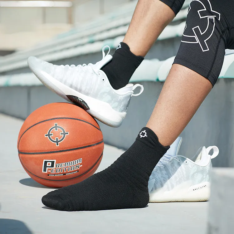 RIGORER Mid Calf Socks Unisex Solid Color-14