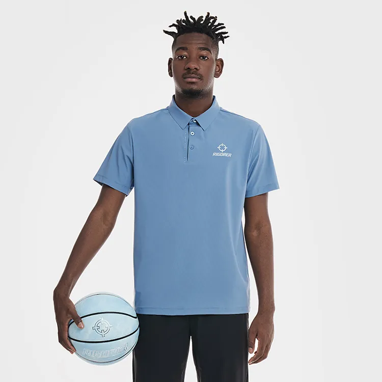 RIGORER Short Sleeve Polo Shirts Unisex-9