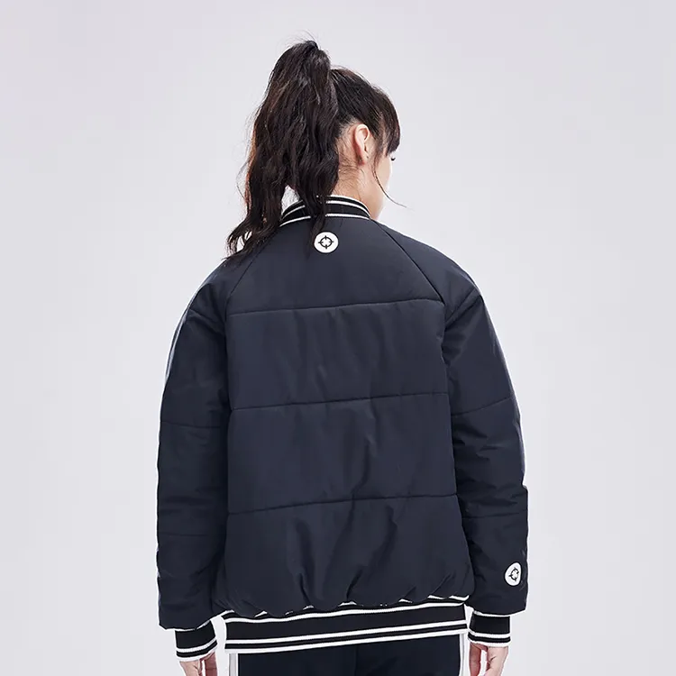 RIGORER Windproof Cropped Winter Puffer Jacket Unisex-2