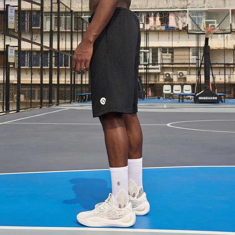 RIGORER Knitted Fabric Five Quarter Shorts Basketball Shorts Men's-6