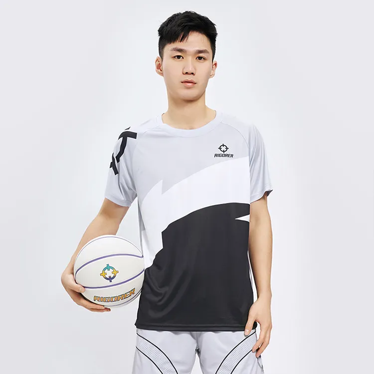 RIGORER Raglan Sleeve T-Shirt Unisex-14