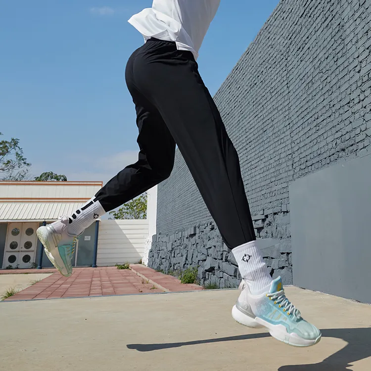 RIGORER Athletic Trousers Unisex Solid Color-3