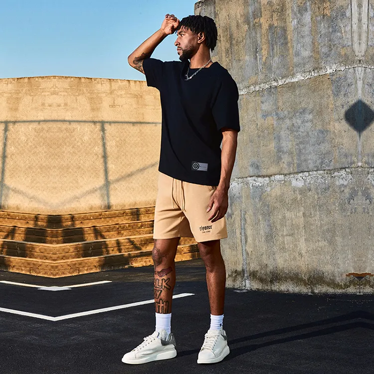 RIGORER Crew Neck Short Sleeved T Shirts Unisex-2